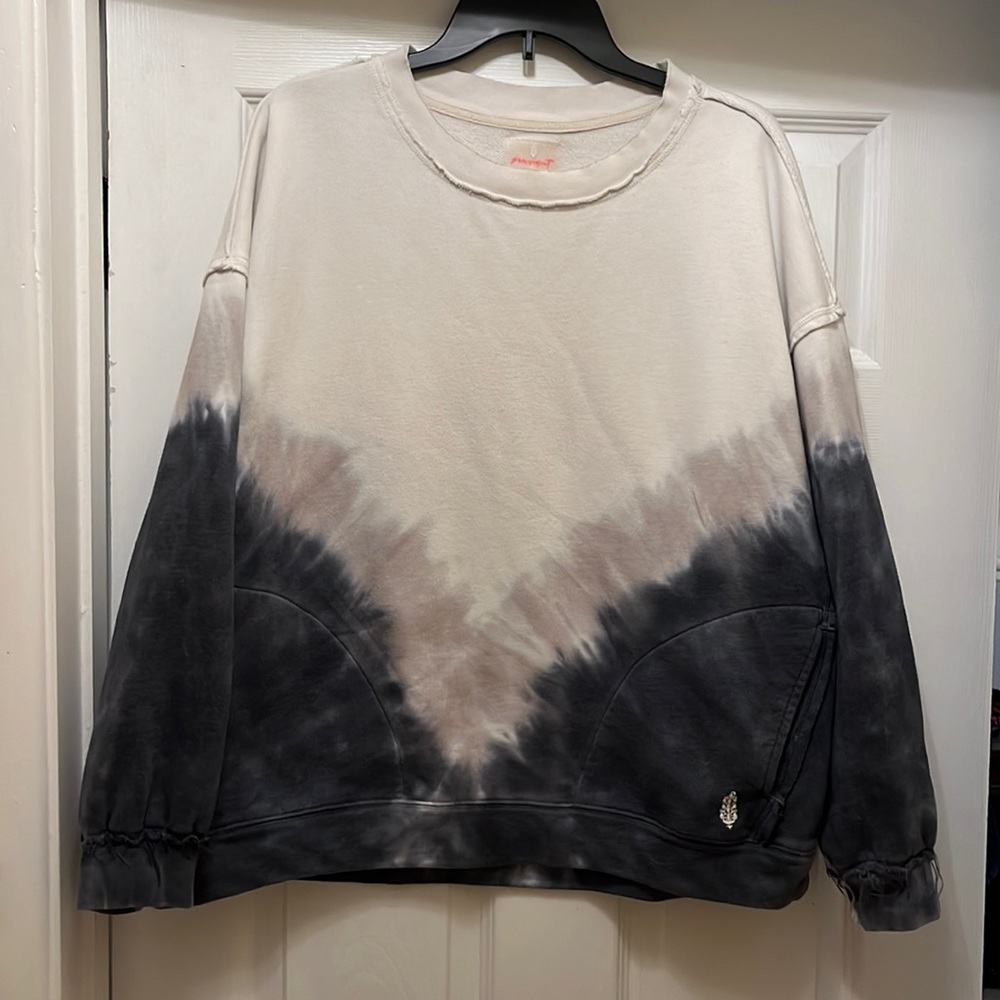 Free People Movement Ombre Metti Crewneck Sweatshirt